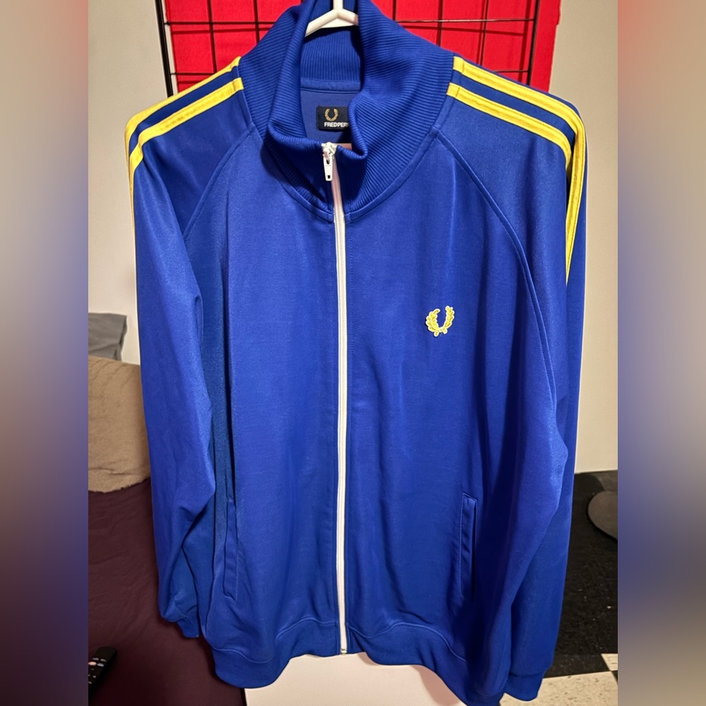 Two Fred Perry Track Jackets